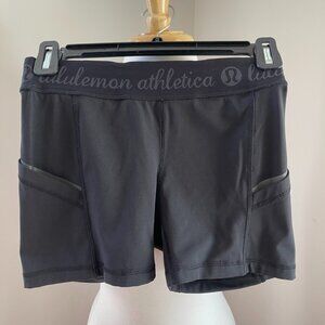 Lululemon Yoga Shorts Women’s 4 Black